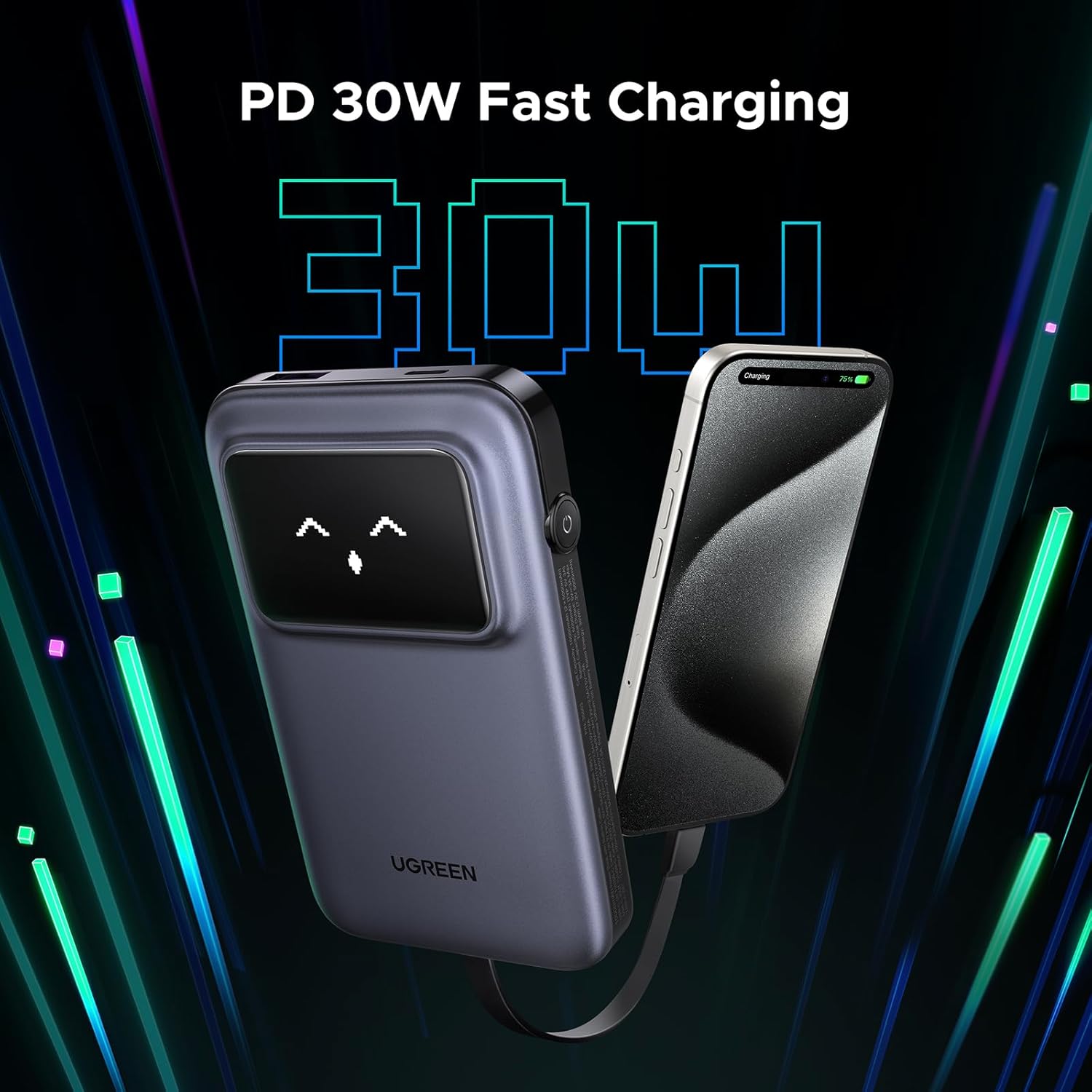 Pin sạc dự phòng Uno 10000mAh hỗ trợ sạc nhanh PD 30W Ugreen 35603B cao cấp