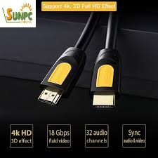 Cáp HDMI 1,5M hỗ trợ 3D full HD 4Kx2K chính hãng Ugreen 10128 cao cấp