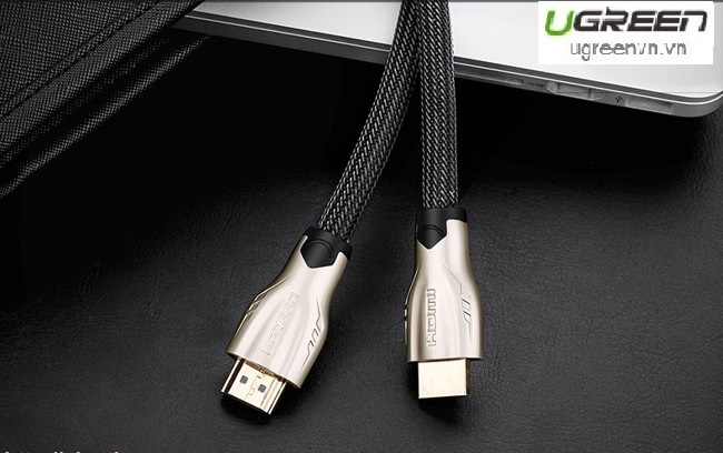 Cáp HDMI 15M bọc lưới chống nhiễu hỗ trợ 3D full HD chính hãng Ugreen 11197 cao cấp