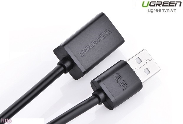 Cáp USB 2.0 nối dài 2m chính hãng Ugreen 10316 cao cấp