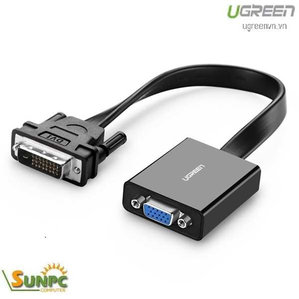 Cáp chuyển đổi DVI 24+1 to VGA Ugreen 40259 cao cấp