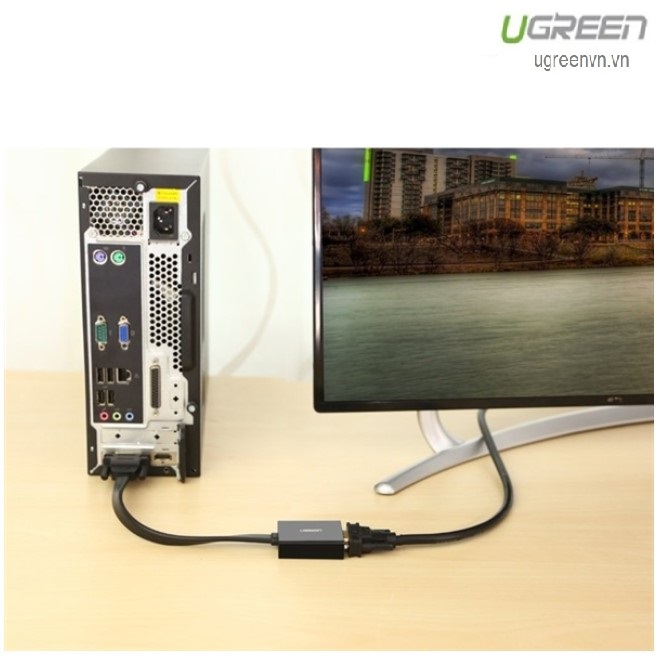 Cáp chuyển đổi DVI 24+1 to VGA Ugreen 40259 cao cấp