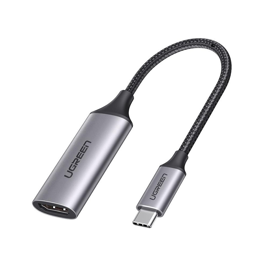 Cáp chuyển đổi USB type-C to HDMI hỗ trợ 4K@60Hz chính hãng Ugreen 70444 bọc nhôm cao cấp