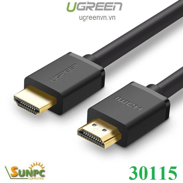 Cáp HDMI 1.4 dài 0,5M cao cấp hỗ trợ Ethernet + 4k2k Ugreen 30115 cao cấp