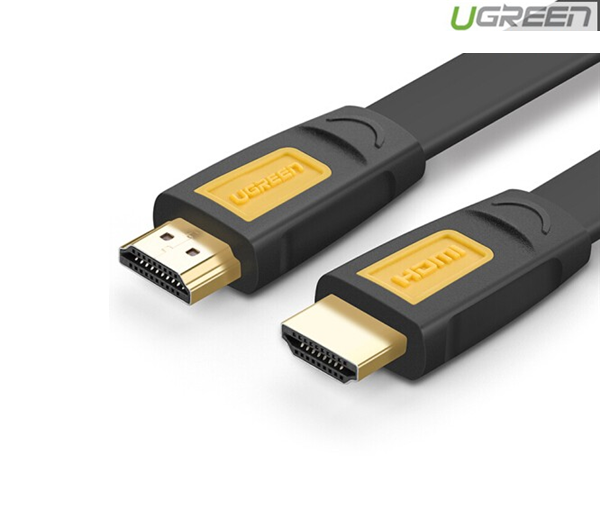 Cáp HDMI 5M sợi dẹt hỗ trợ 4Kx2K chính hãng Ugreen 11187 cao cấp