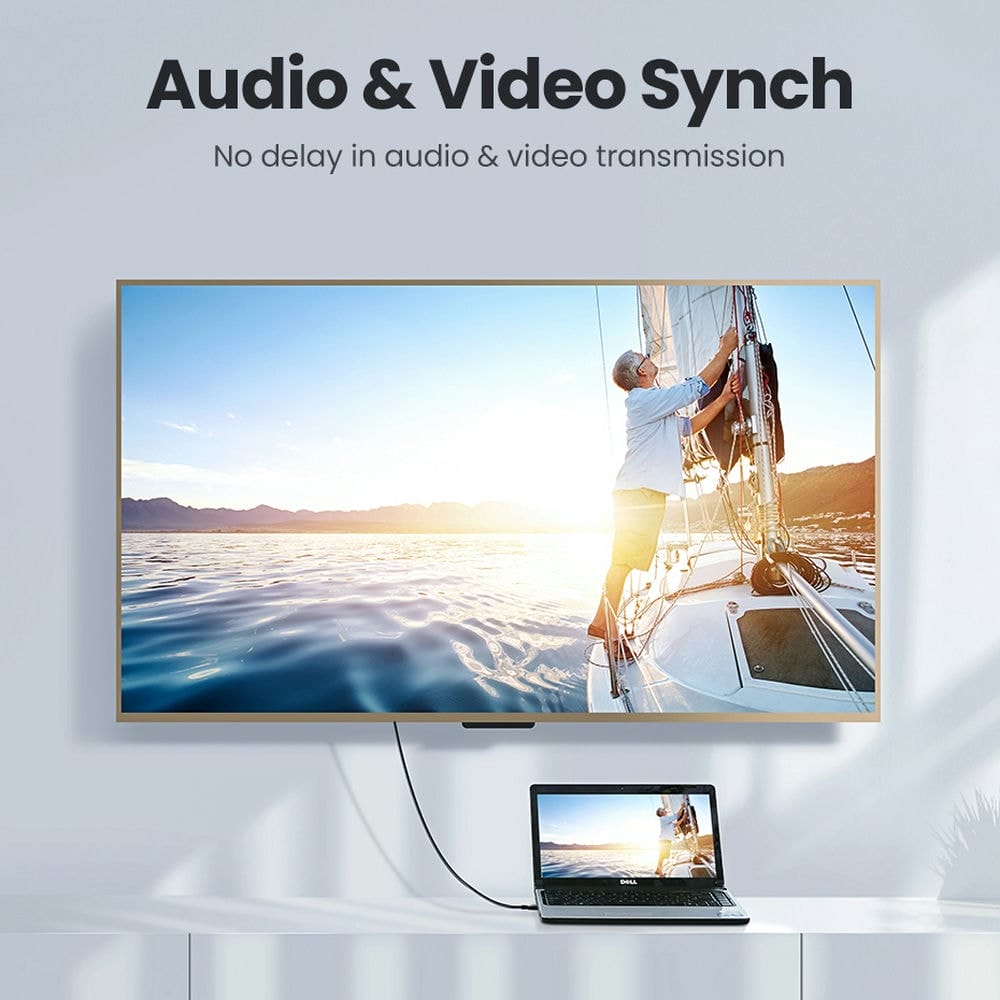 Cáp HDMI 10M hỗ trợ 3D full HD chính hãng Ugreen 10170 cao cấp