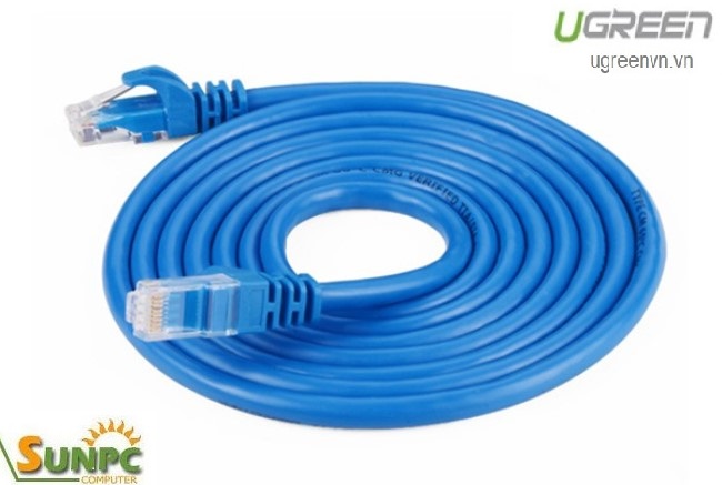 Cáp mạng đúc sẵn Cat6 15m chính hãng Ugreen 11207 cao cấp Mã sản phẩm: 11207