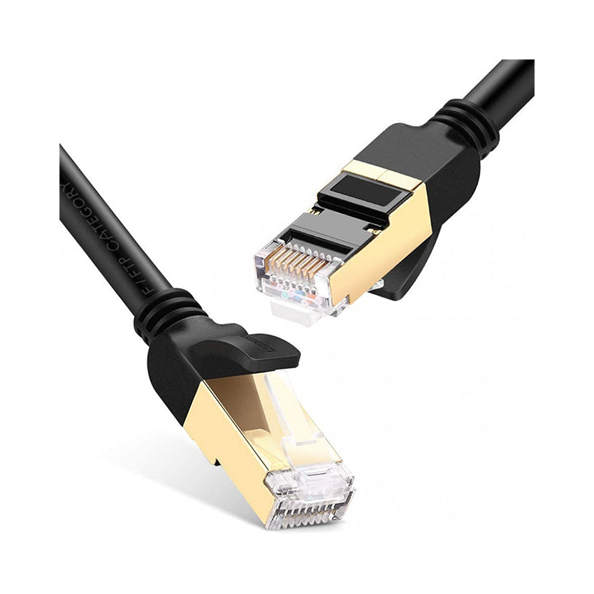 C&aacute;p mạng đ&uacute;c sẵn Cat7 FTP d&agrave;i 0,5m tr&ograve;n Ugreen 11229 cao cấp