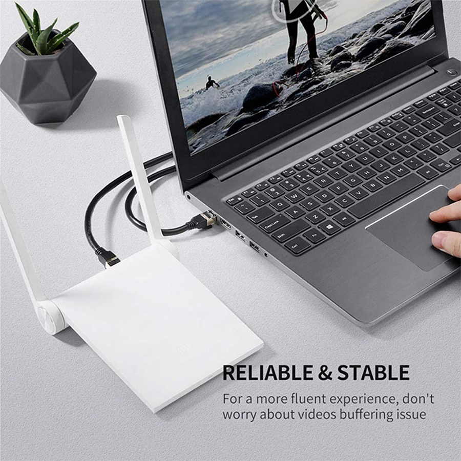 C&aacute;p mạng đ&uacute;c sẵn Cat7 FTP d&agrave;i 0,5m tr&ograve;n Ugreen 11229 cao cấp