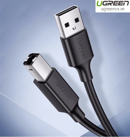 Cáp máy in USB 2.0 dài 1,5m Ugreen 10845 cao cấp