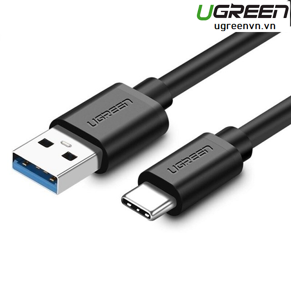 Cáp USB 3.0 to USB Type-C dài 2m chính hãng Ugreen 20884 cao cấp