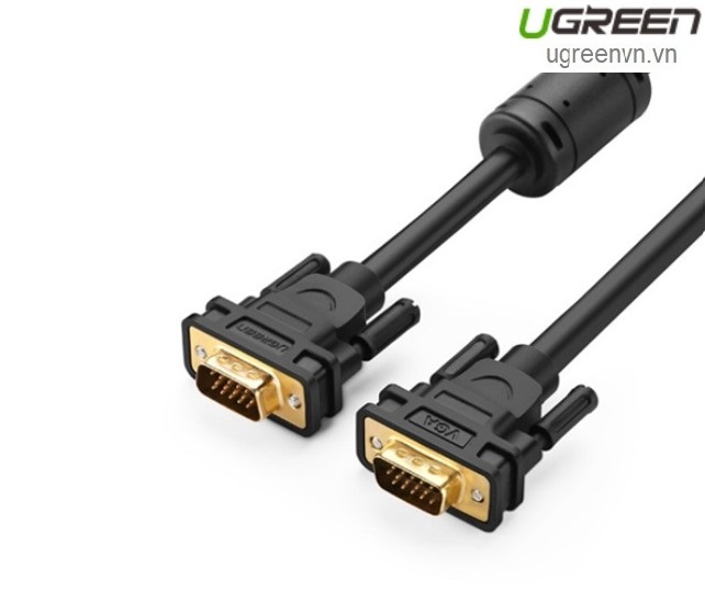 Cáp VGA 30M 3+9C cho Màn Hình, Máy Chiếu Chính Hãng Ugreen 11636 Cao Cấp