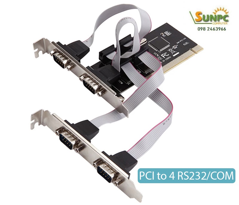 Card chuyển đổi PCI to 4 COM RS232