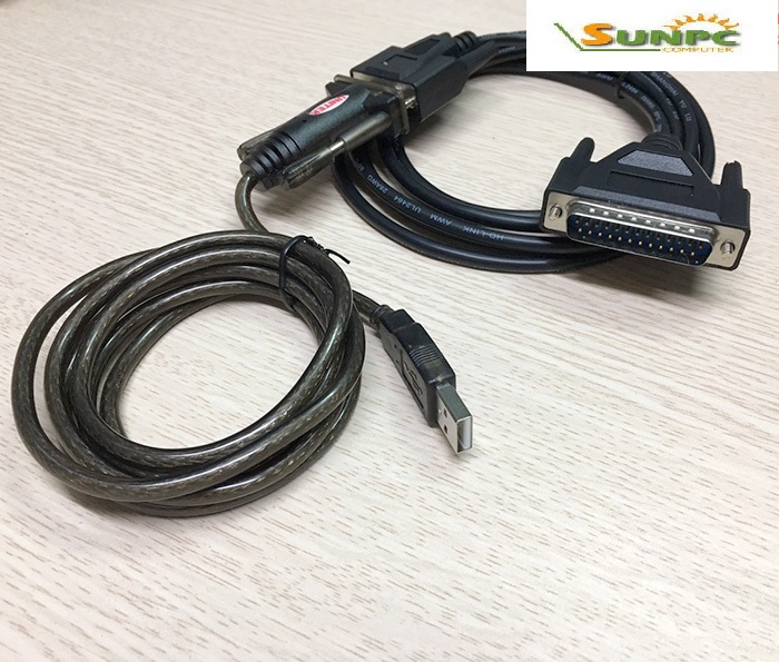 Cáp chuyển đổi USB sang RS232 - Unitek Y-105 Chính hãng