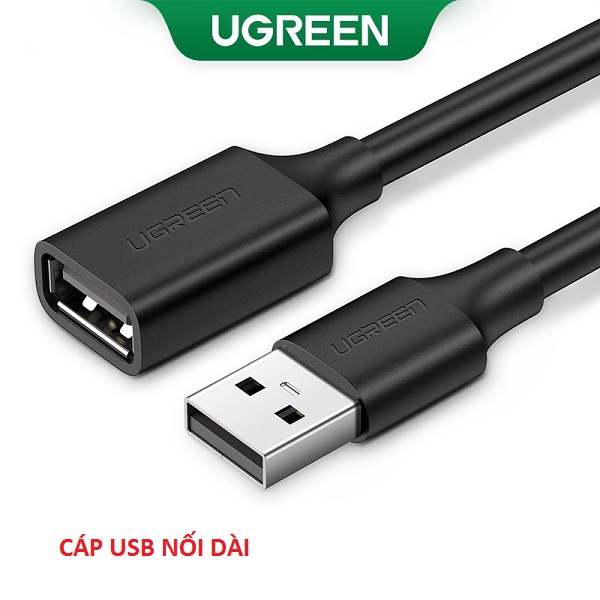 Cáp USB nối dài 2.0 dài 3m Ugreen 10317 cao cấp
