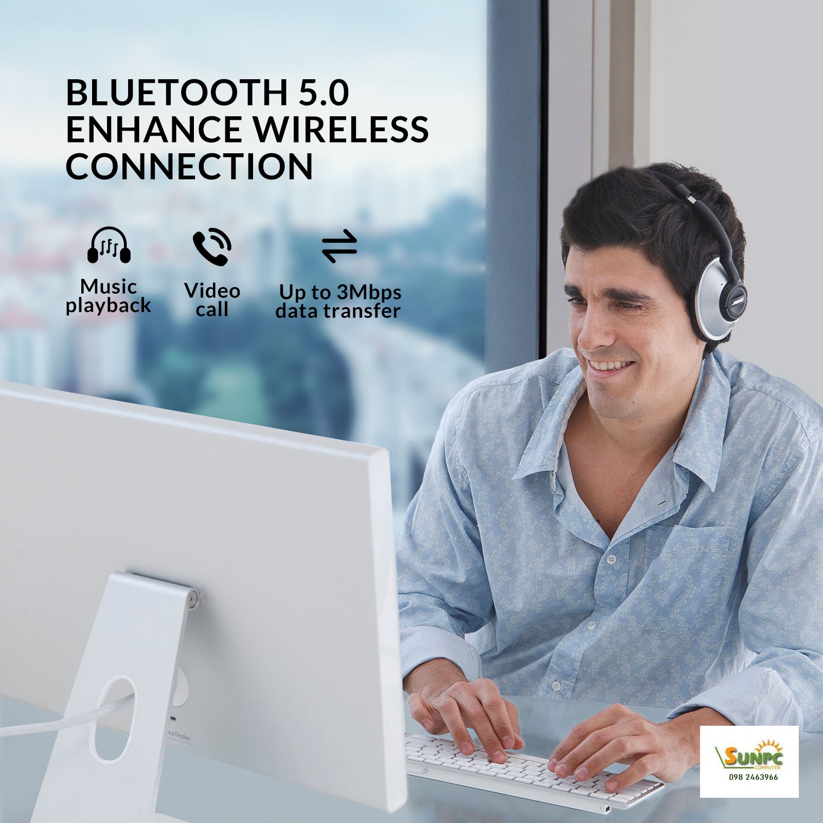 USB Bluetooth 5.0 IDsonix BTA-508