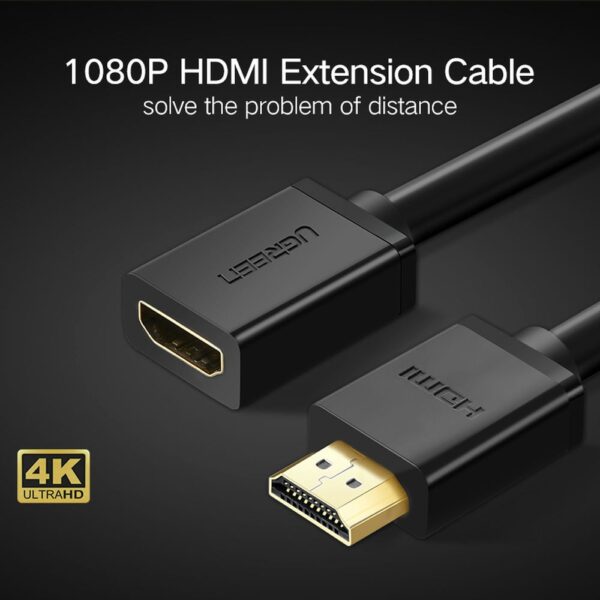 Cáp HDMI nối dài 5M hỗ trợ 4K 2K Ugreen 10146 chính hãng