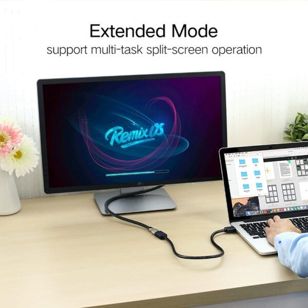 Cáp HDMI nối dài 5M hỗ trợ 4K 2K Ugreen 10146 chính hãng