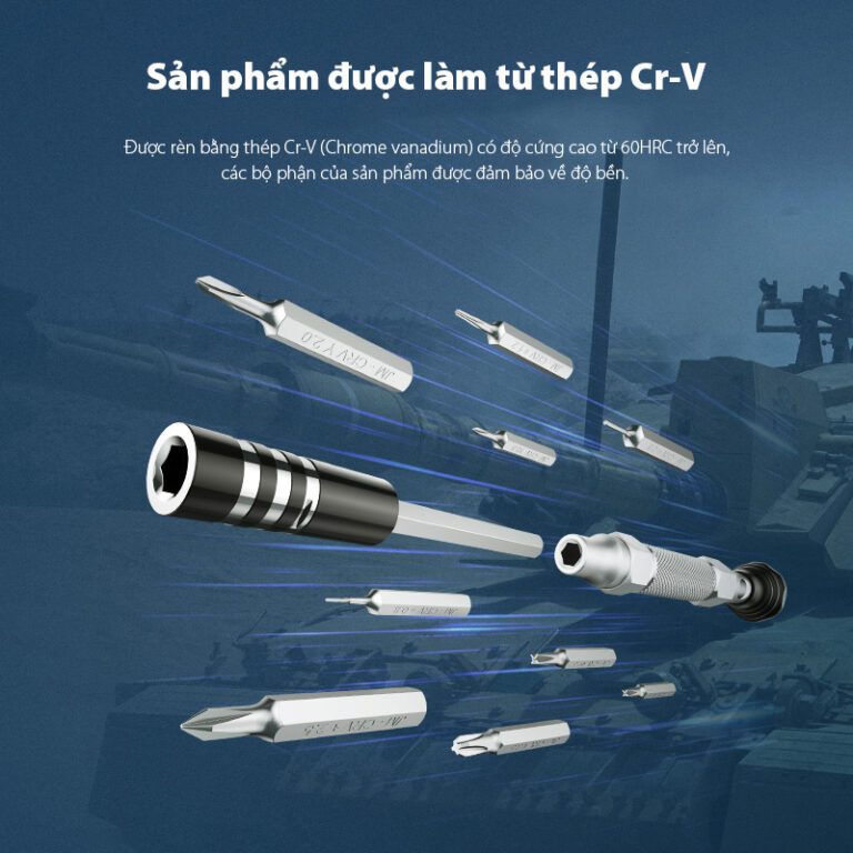 Bộ tuốc nơ vít đa năng 38 in 1 từ tính hợp kim nhôm Ugreen 80459 cao cấp