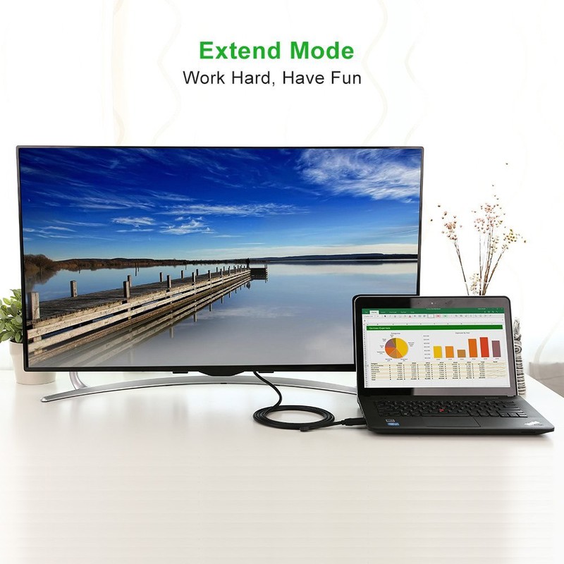 Cáp chuyển đổi HDMI to VGA 1,5m hỗ trợ nguồn chính hãng Ugreen 30449 cao cấp