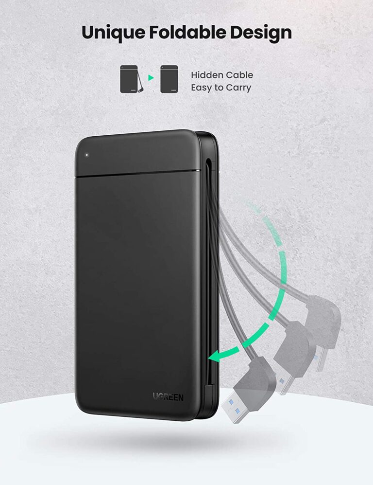 Hộp đựng ổ cứng 2.5 inch SSD HDD chuẩn SATA hỗ trợ ổ cứng lên đến 6TB 50743