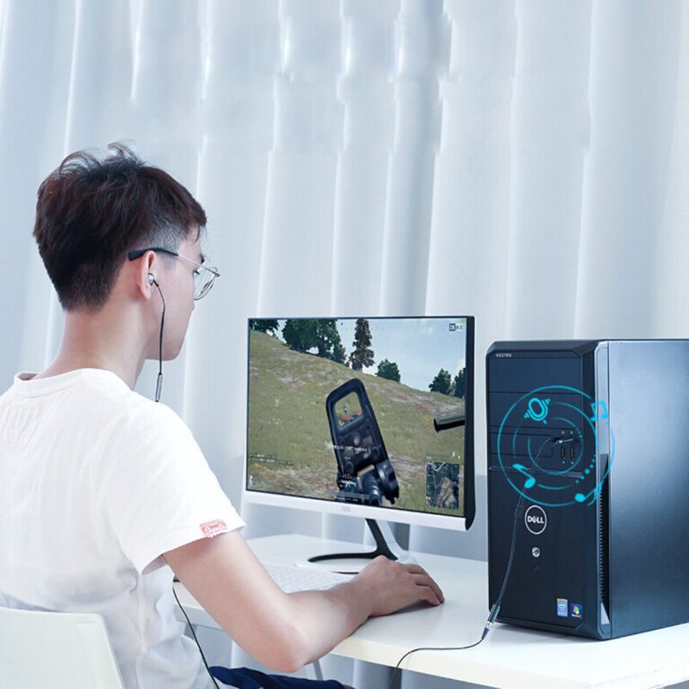 Cáp Audio 3,5mm âm ra 2 đầu 3,5mm 1 Mic 1 loa chính hãng Ugreen 20899 mạ vàng cao cấp