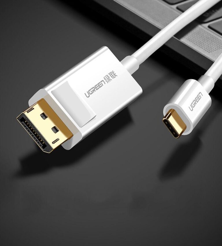 Cáp chuyển USB Type-C to Displayport dài 1.5m hỗ trợ 4K*2K@30Hz Ugreen 50994 cao cấp