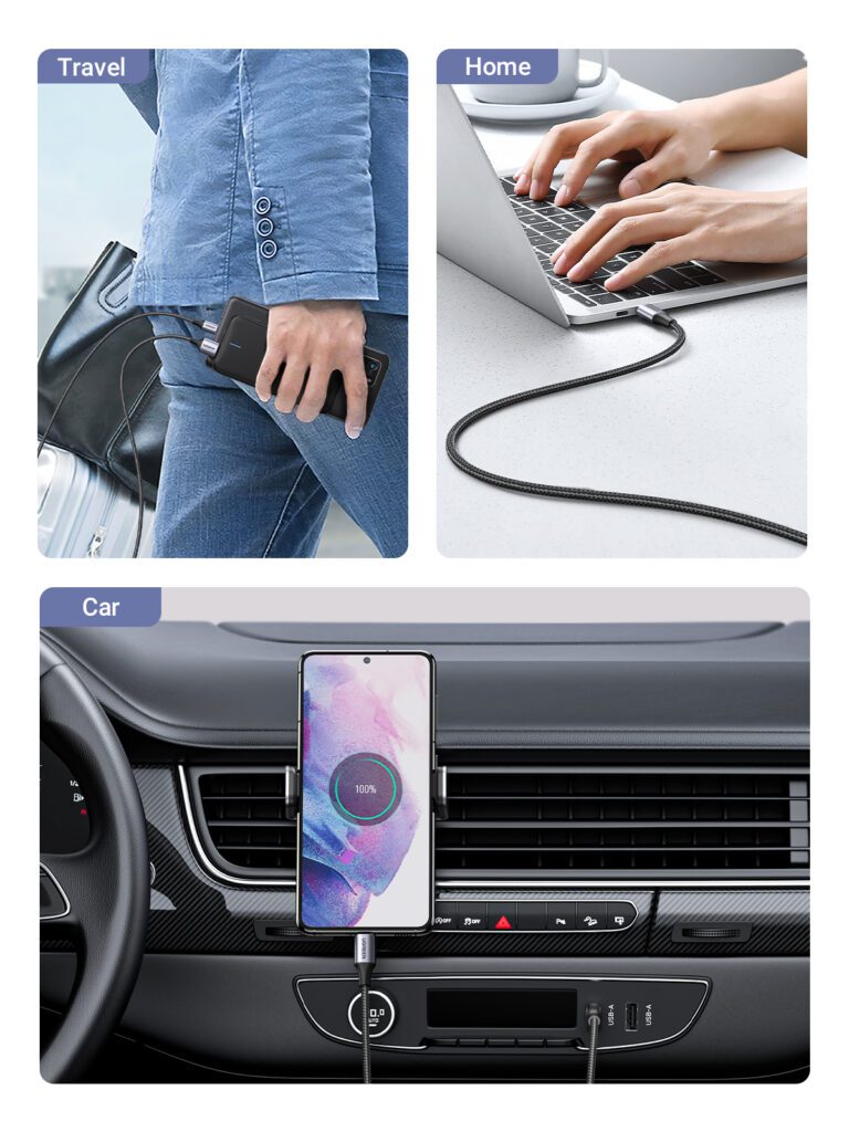 Cáp USB C to USB 2.0 dài 1m chính hãng Ugreen 60126 cao cấp