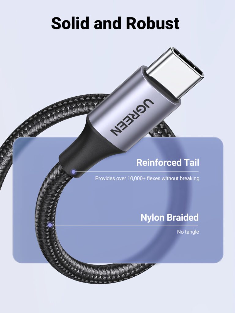 Cáp USB C to USB 2.0 dài 1m chính hãng Ugreen 60126 cao cấp