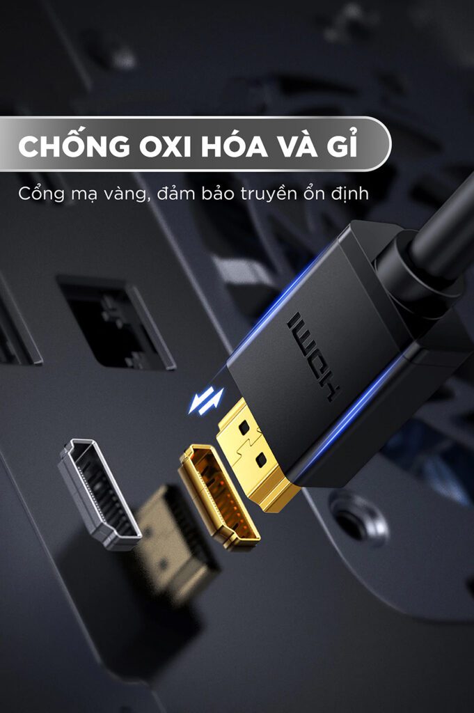 Cáp chuyển đổi HDMI to DVI 24+1 dài 3m HD106 chính hãng Ugreen 10136