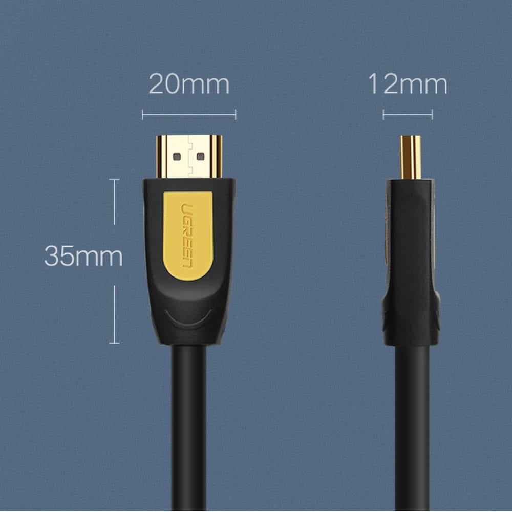 Cáp HDMI 3M hỗ trợ 3D full HD 4Kx2K chính hãng Ugreen 10130 cao cấp