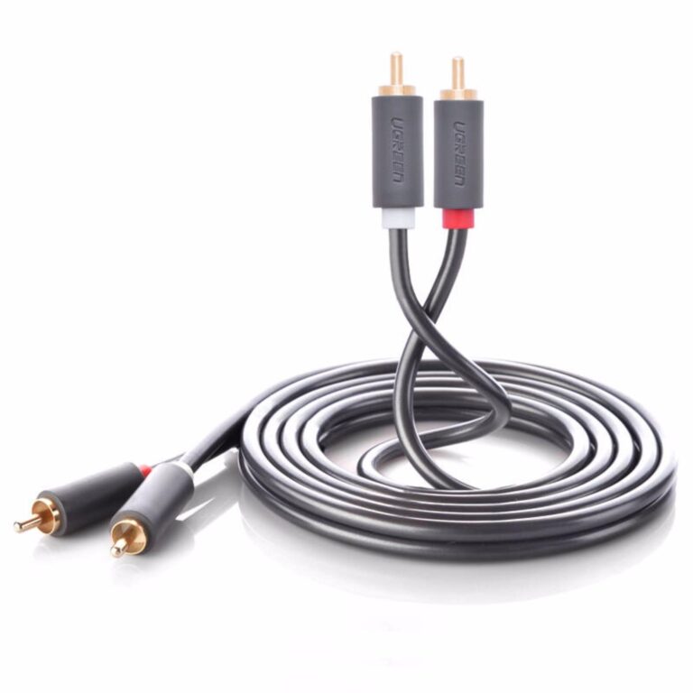 Cáp AV hoa sen 2 đầu RCA dài 5m chính hãng Ugreen 10520 Cao cấp