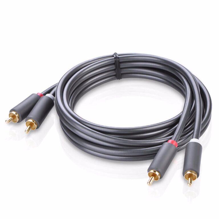 Cáp AV hoa sen 2 đầu RCA dài 5m chính hãng Ugreen 10520 Cao cấp