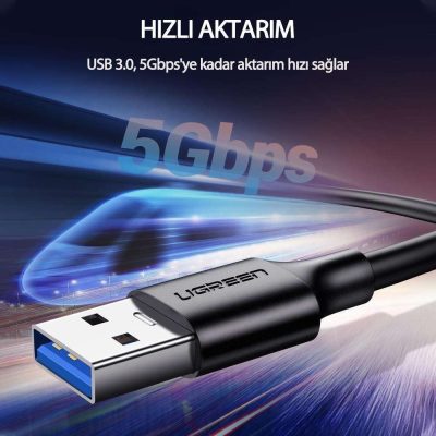 Cáp USB type C to USB 3.0 dài 1m chính hãng Ugreen 20882 cao cấp