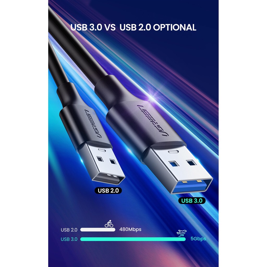 Cáp USB type C to USB 3.0 dài 1m chính hãng Ugreen 20882 cao cấp