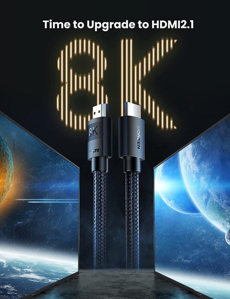 Cáp HDMI 2.1 dài 2M 8K@60Hz 48Gbps hỗ trợ HDR eARC Ugreen 40180 cao cấp