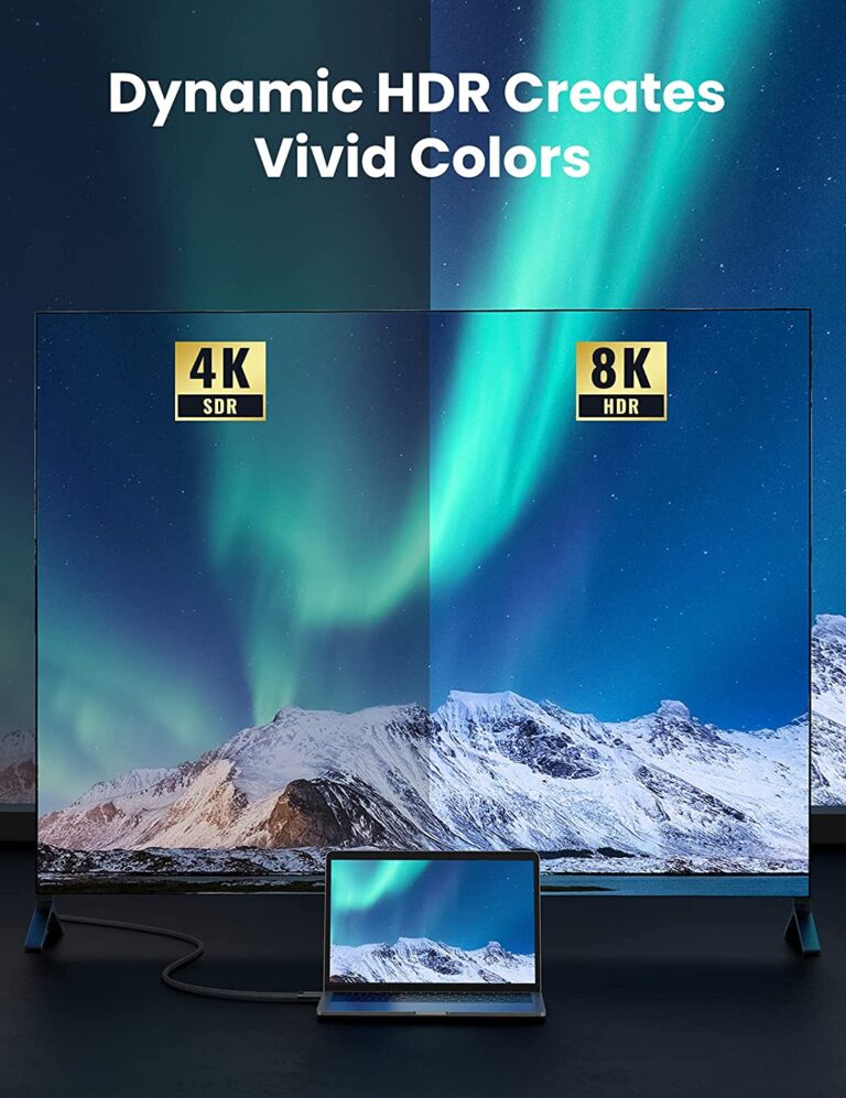 Cáp HDMI 2.1 dài 2M 8K@60Hz 48Gbps hỗ trợ HDR eARC Ugreen 40180 cao cấp