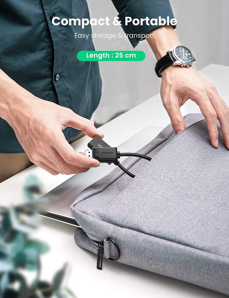 Cáp chuyển đổi Displayport to HDMI hỗ trợ 4K@60Hz chính hãng Ugreen 70694 cao cấp