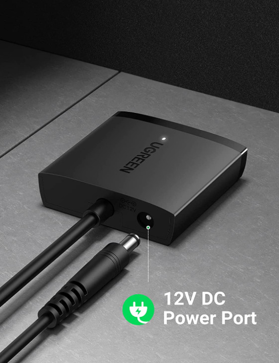 Cáp chuyển đổi USB 3.0 sang SATA cho ổ cứng SATA 2,5 /3,5 inch Ugreen 60561 cao cấp (kèm nguồn)