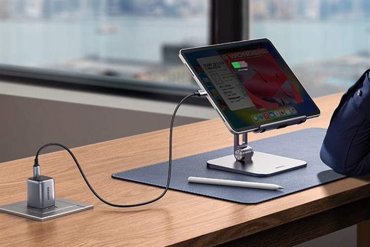 Củ sạc nhanh 30W GaN 1 cổng USB Type-C Hỗ trợ QC4+, PD3.0 Ugreen 90901 cao cấp