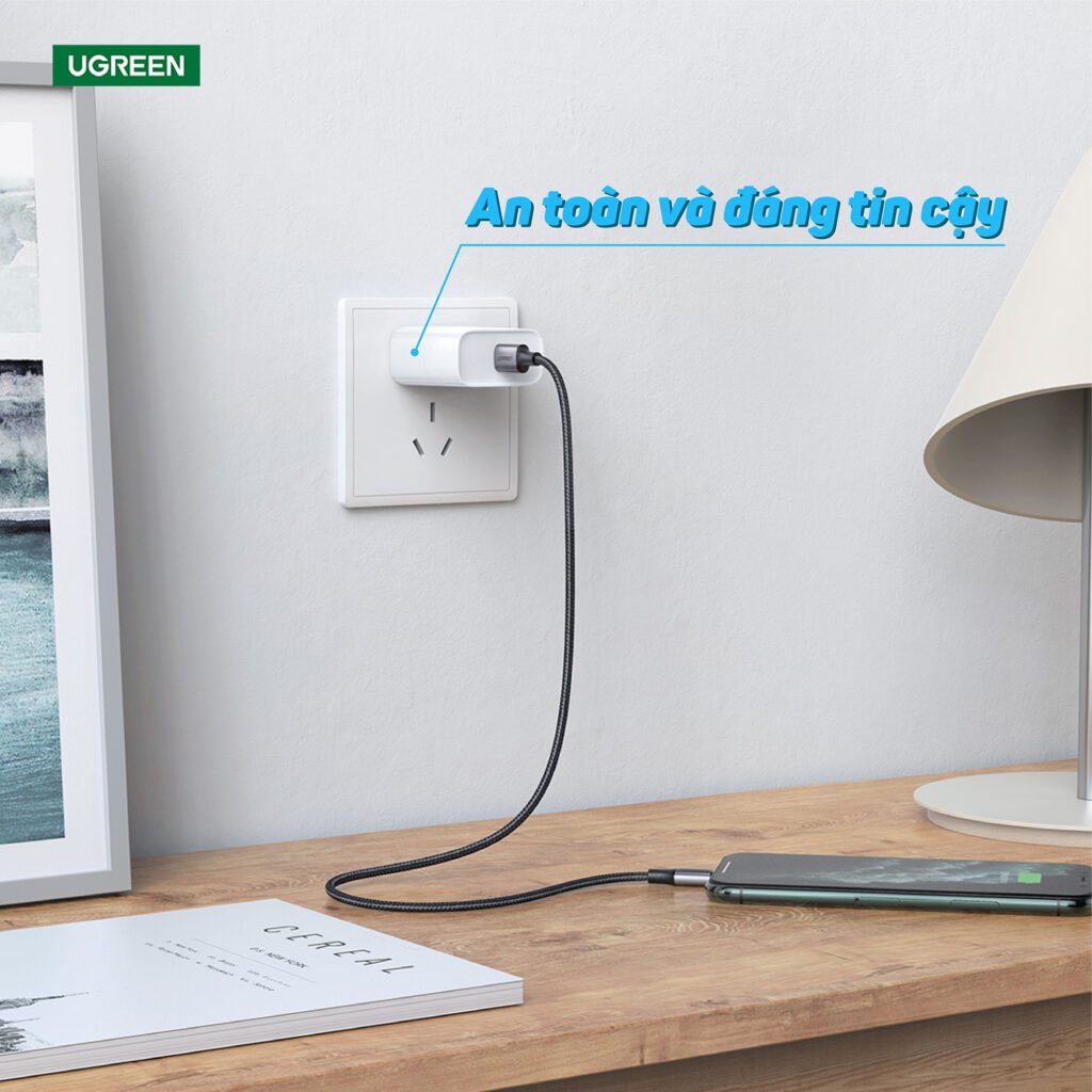 Bộ phát nhận tín hiệu HDMI+VGA không dây 50m 1080p@60hz sóng 5Ghz Ugreen 50633A cao cấp (vỏ nhôm)