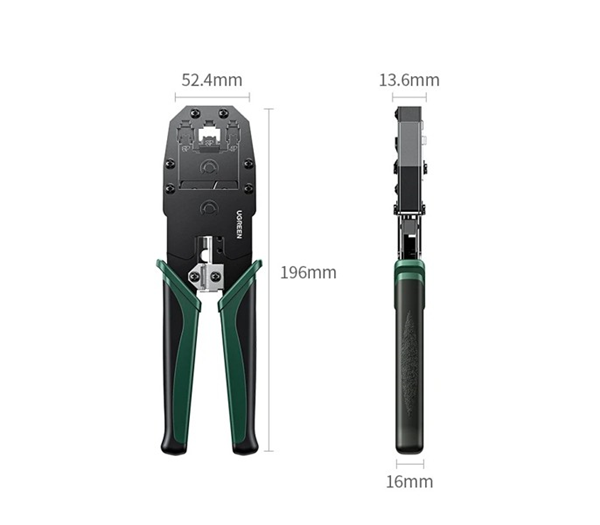 K&igrave;m bấm mạng 3 trong 1 RJ45/RJ12/RJ11 Cat5, Cat5e, Cat6 Ugreen 35971/NW304 cao cấp