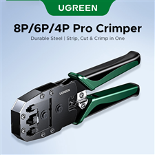 Kìm bấm mạng 3 trong 1 RJ45/RJ12/RJ11 Cat5, Cat5e, Cat6 Ugreen 35971/NW304 cao cấp