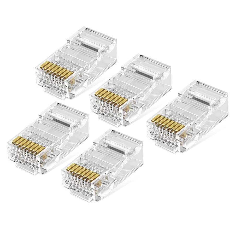 Hạt mạng RJ45 Cat5e 100c/túi chính hãng Ugreen 50246 cao cấp