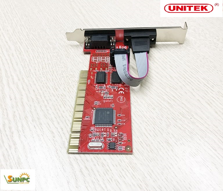 Card PCI to 2 RS232 Unitek Y-7503