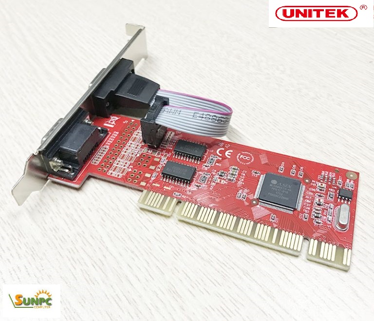 Card PCI to 2 RS232 Unitek Y-7503