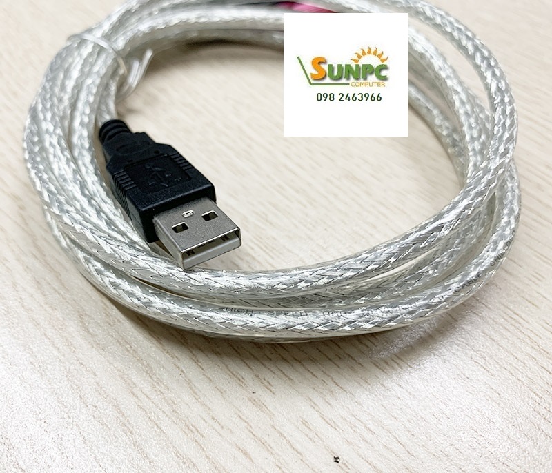 Dây cáp USB to RS232 (USB to com) dài 1.8m Z-TEK ZE533A Chính hãng