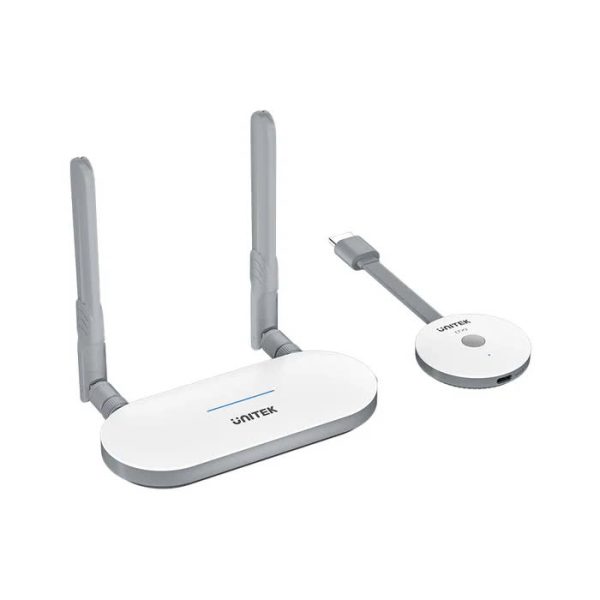 Bộ Thu & Phát HDMI Không Dây Unitek V1183A01, Tần số kép 2.4GHz & 5GHz