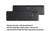 Bàn phím không dây 2.4Ghz dùng cho máy tính + laptop màu đen Ugreen 85050 K331