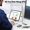 Bộ chia USB Type-C ra 4 cổng USB 3.0 có hỗ trợ nguồn Ugreen 70336